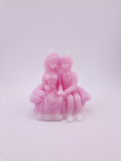 Sitting Wedding Couple